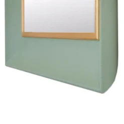Arco Contemporary Green Mirror