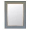 Arco Contemporary Light Blue Mirror