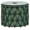 Arena Small Green Leather Basket