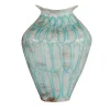 Areté Pluvia Green Ceramic Vase