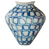 Areté Trame Blu Ceramic Vase