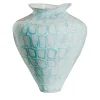 Areté Trame Green Ceramic Vase