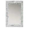 Arielle Rectangle Silver Wall Mirror