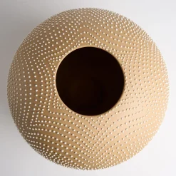 Arkadia Yellow Vase by Stefania Vasques