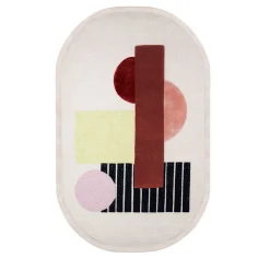 AROUND COLORS RUG BROWN BY PAOLA PASTORINI