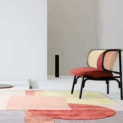 AROUND COLORS RUG PINK BY PAOLA PASTORINI