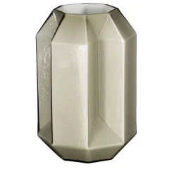 Asolo Smoky Gray & White Vase