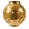 Astra gold Ceramic Vase by Gabriele Mengoni