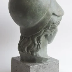 Athena Bronze Ceramic Sculpture