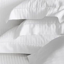 Athos Jacquard White US Standard Sham