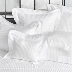 Athos Jacquard White US Standard Sham