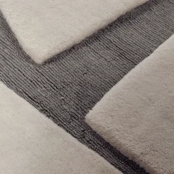 Atlas AT02 Gray Rectangular Wool Rug