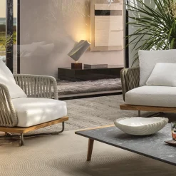 Atollo White Centerpiece