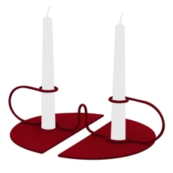 Attratti Ruby Red Candle Holder