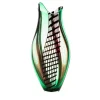 Aura di Murano Bud-Shaped Polychrome Glass Vase