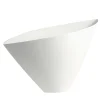 Aurica Matt White Clay Centerpiece
