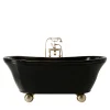 Aurora Bijoux Painted Black Bathtub