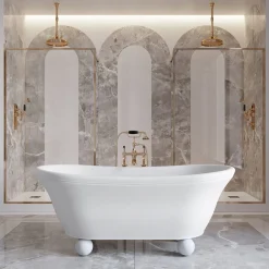Aurora Bijoux White Bathtub