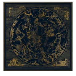 Australe Southern Sky Gold Decorative Panel