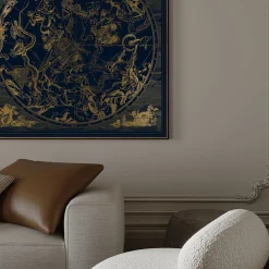 Australe Southern Sky Gold Decorative Panel