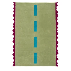 Autostrada Green Rug