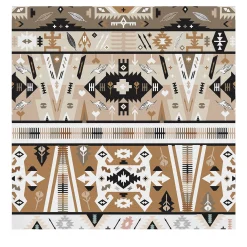 Aztec Tribal Ikat Wallpaper