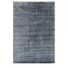 Azure Abyss Skyline Blue & Marine Blue Hand Knotted Rug