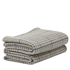 Babette Double-Sided Checkered Small Blanket