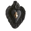 BAD ROMANCE BLACK CERAMIC HEART