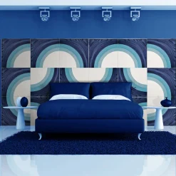 Baleno Square Blue & White Tile