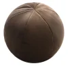 Ball Brown Velvet Cushion