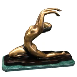 Ballerina Francese Bronze Sculpture