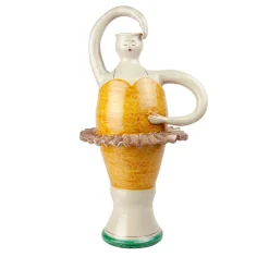 Ballerina Yellow Ceramic Vase