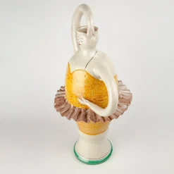 Ballerina Yellow Ceramic Vase
