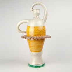 Ballerina Yellow Ceramic Vase