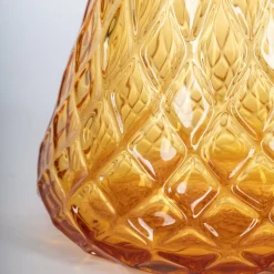 Balloton Set of 2 Conical Amber Vases