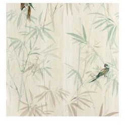 Bamboo Forest Chinoiserie Wallpaper