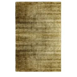 Bamboo Shaded Rectangular Golden Bamboo Silk Rug