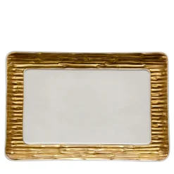 BAMBOO TRAY - GOLD
