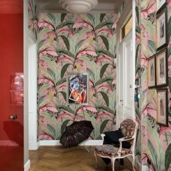 Banana Leaves Jungle Wallpaper