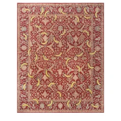 Bananas Wool & Silk Hand-Knotted Rug by Richard Hutten