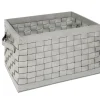 Barcelona Storage Basket with Handles Rectangular High for Indoor &Outdoor