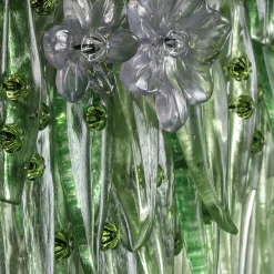 Barena Murano Glass Floral Wall Mirror