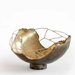 Bark Brass Bowl