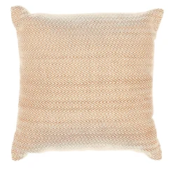 Batavia Earth-Ecrù Square Pillowcase
