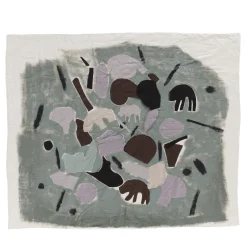 Battle Field Hand-Painted Quilt