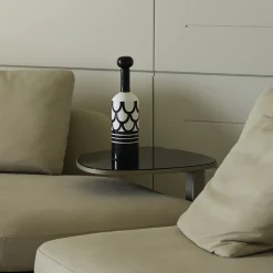 Bauhaus Black Decorative Bottle