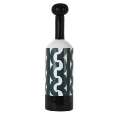 Bauhaus Dark Green Decorative Bottle