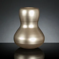 Bean Satin Beige Decorative Vase #1