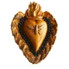 BE(E) GOLD BEE MOTIF CERAMIC HEART